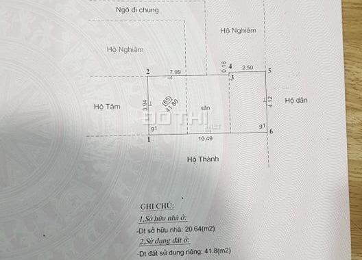Đất Mạc Thị Bưởi - Vuông vắn - Ô tô đỗ cổng - 42m2 giá dưới 58 tr/m2