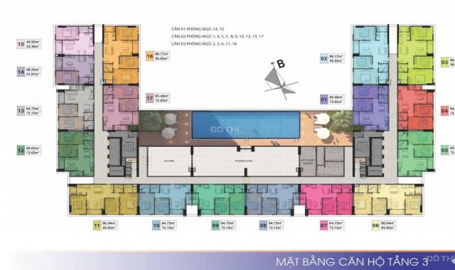 Bán căn hộ chung cư tại dự án Phú Tài Residence, Quy Nhơn, Bình Định diện tích 52m2, giá 1.4 tỷ