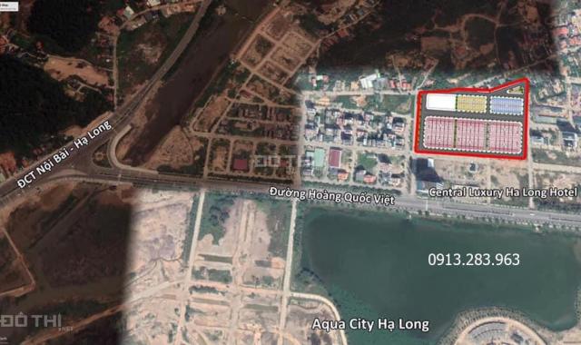 Bán đất nền chia lô - dự án Hạ Long Marina tại Phường Hùng Thắng, hướng biển, DT từ 82m2