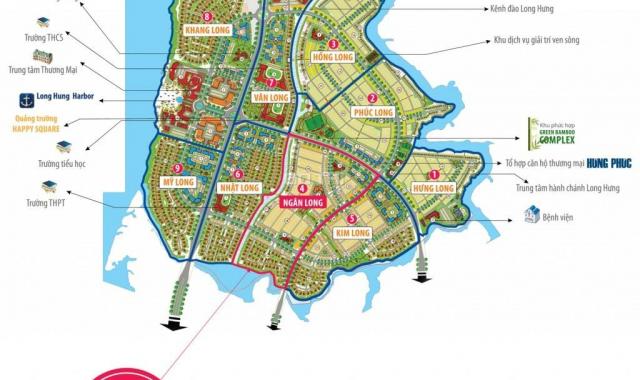 Cần bán lô đất RD04, khu 4, dự án Long Hưng, Biên Hòa, sổ hồng chính chủ, hướng Tây Bắc