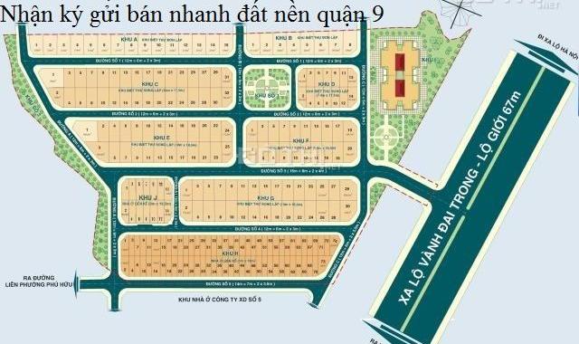 Cần bán 1 số nền đất dự án Hưng Phú 1, phường Phước Long B, Quận 9, TPHCM