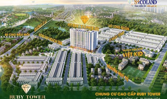 Ra mắt căn hộ chung cư smart home đầu tiên tại Thanh Hóa. Chung cư Ruby Tower - ngọc sáng bên sông