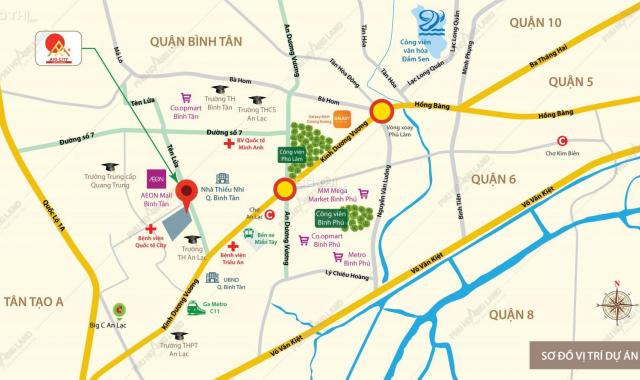 Bán căn hộ Aio City Bình Tân, đối diện Aeon Mall, mặt tiền Tên Lửa, giá chỉ từ 2.7 tỷ/căn 2PN