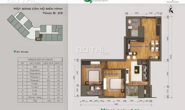 Chính chủ CH 60m2 - 80m2, 2PN, 2VS CC 99 Trần Bình muốn bán gấp để lại full đồ, LH 0916295444