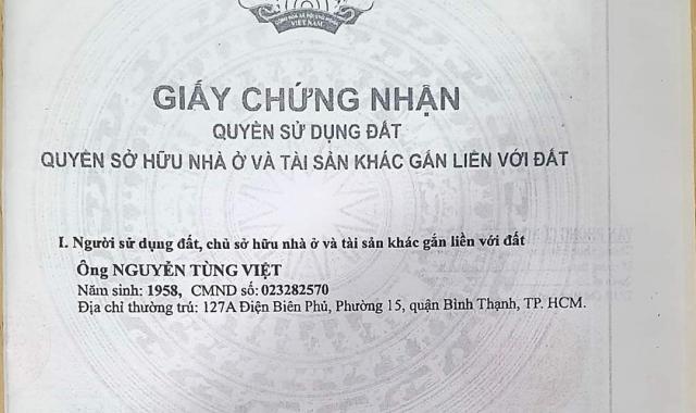 Bán đất mặt tiền đường Điện Biên Phủ gần ngã tư hàng xanh, DT 340,5 m2, giá 80 tỷ thương lượng