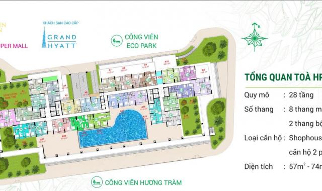 Eco Green , Q7 Căn đẹp nhất dự án HR3.09.01 Giá gốc HĐMB đã CK 6% ngày mở bán