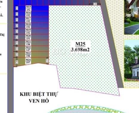 KDC Marina Châu Pha, lưng tựa núi Dinh, mặt hướng hồ