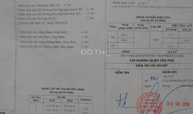 Cần bán nhà mặt tiền đang kinh doanh tốt tại Trịnh Định Trọng, Tân Phú, HCM