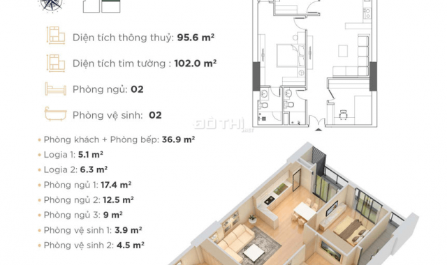 Gia đình cần tài chính cần bán căn hộ 3PN view công viên Cầu Giấy, full nội thất, tầng 18, bao phí