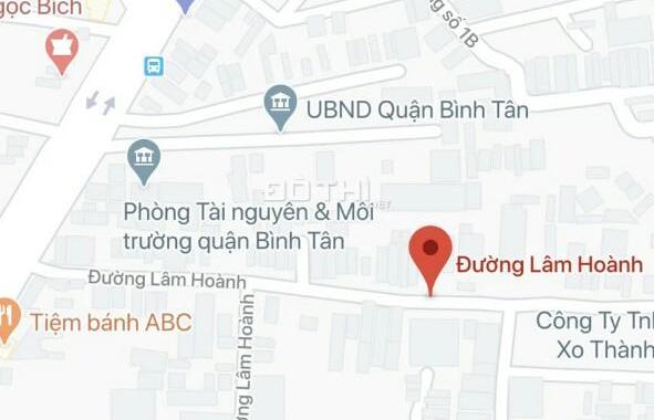 Bán đất HXH 6m đường Lâm Hoành, Phường An Lạc, Bình Tân, diện tích 8 x 16m, 128m2, giá 7.6 tỷ