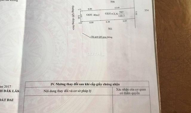 Chính chủ bán đất Phường Thành Nhất, Buôn Ma Thuột, Đắk Lắk diện tích 120m2