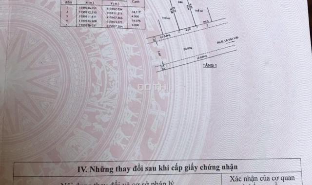 Đất hẻm 568 đường Lê Văn Việt, 4mx14.2m = 56.5m2, Long Thạnh Mỹ, Q. 9