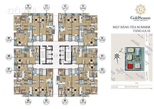 Nhượng lại gấp CH 47 Nguyễn Tuân 60m2 2PN. Giá 1.8 tỷ cắt lỗ, LH 0916295444