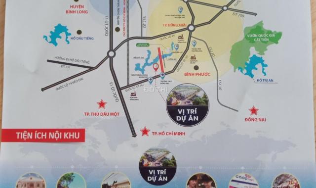 Bán đất tại Đường Phạm Ngọc Thạch, Xã Tân phú, Đồng Phú, Bình Phước diện tích 190m2, giá 480 triệu