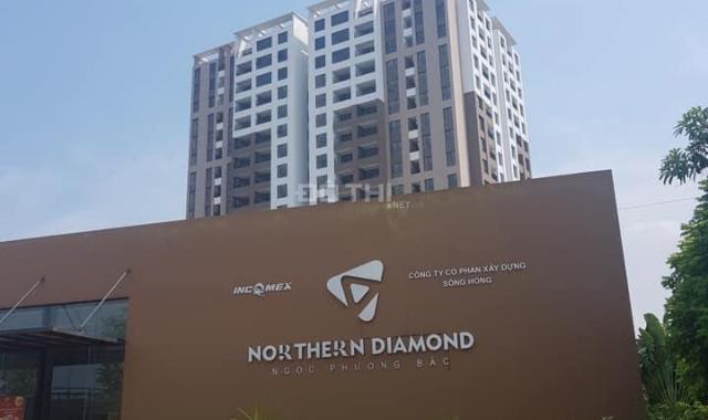 Căn hộ 3PN/107m2 tầng 12 cuối cùng trực tiếp CĐT Northern Diamond. Giá 2,83 tỷ, HT vay 70%