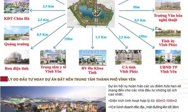 Bán đất nền dự án TMS Wonder World Đầm Cói Vĩnh Yên, Vĩnh Yên, Vĩnh Phúc