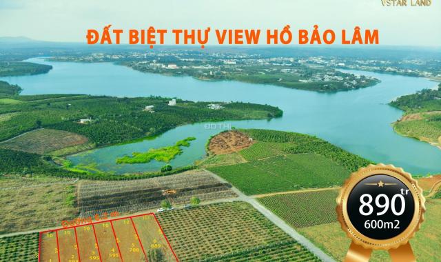 Bán đất view hồ Bảo Lâm, Lâm Đồng diện tích 600m2 chỉ với từ 890 triệu, công chứng ngay