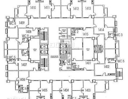 Chính chủ bán gấp căn 70m2, view hồ điều hòa trung tâm quận Cầu Giấy, giá 1,8 tỷ bao sang tên