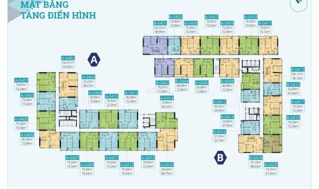 Chuyển nhượng căn hộ 64m2, 2PN, 2 ban công, đối diện tòa nhà Becamex IDC