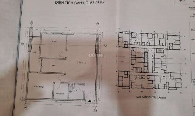 Chính chủ bán căn hộ chung cư The K Park, Văn Phú, 68m2, 2PN, nội thất full đẹp, LH: 0982.750.228