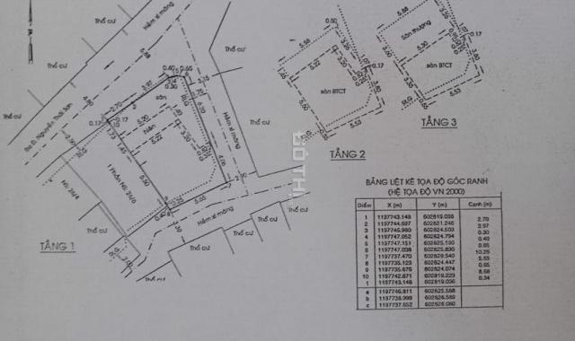 Bán nhà biệt thự mini, Trần Bá Giao, Phường 5, Gò Vấp, Hồ Chí Minh diện tích 70m2, giá 6.55 tỷ
