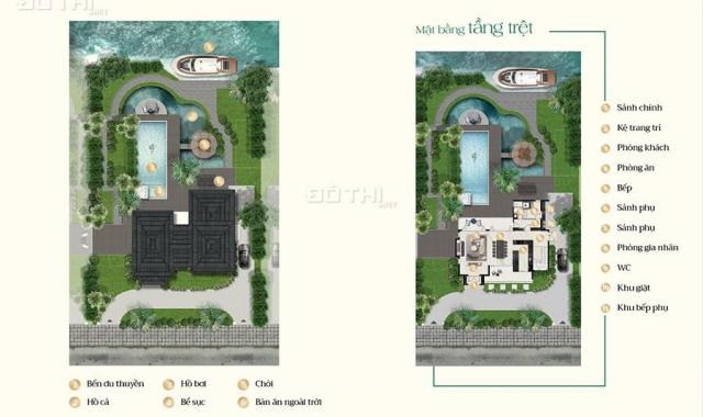 Hot! Suất nội bộ duy nhất biệt thự Saigon Garden Village TT 13tr/m2, 2 mặt view sông Q9