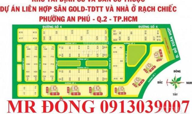 Covid bán 8 lô Nam Rạch Chiếc, An Phú, Quận 2, rẻ hơn 800tr