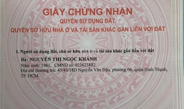 Bán gấp nhà HXH Nguyễn Du - P. 7 - Gò Vấp, DT: 5x7m, 1 trệt 1L như hình, sổ hồng, giá 3,75 tỷ (TL)