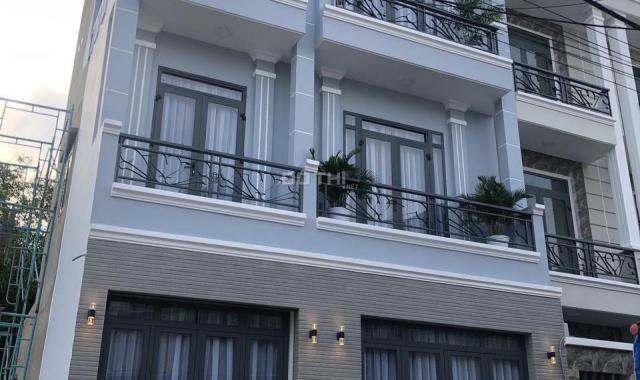 Nhà mới Lê Văn Lương, Nhà Bè, DT: 7x12m, trệt, 2 lầu, sân thượng + 4PN, hẻm xe hơi