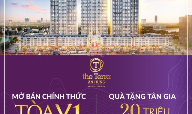 Bán tòa V1 dự án The Terra An Hưng, hỗ trợ vay 65% GTCH, LS 0%, LH 0934 698 889