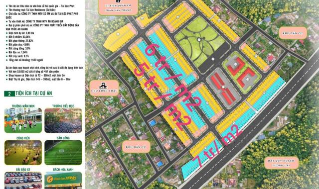 Bán đất nền khu đô thị Tài Lộc Phát, Châu Phú, An Giang, giá 5 triệu/m2