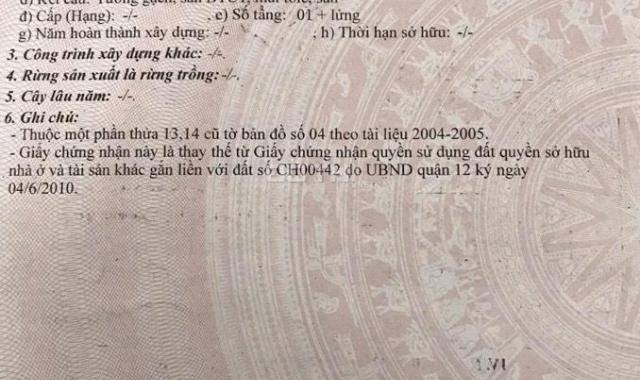 Bán nhà mặt tiền Nguyễn Thị Đặng, Quận 12, CN 100,9m2, giá 7,7 tỷ TL