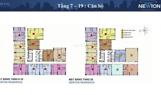 Căn 101m2 Newton Residence bán HTCB chỉ 6.570 tỷ, HĐMB