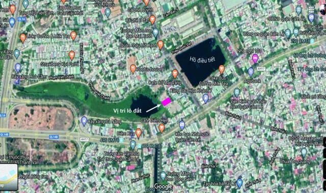 Bán giá sốc 747.4 m2 đất 3 mặt tiền view hồ sinh thái trung tâm Quận Cẩm Lệ - Đà Nẵng