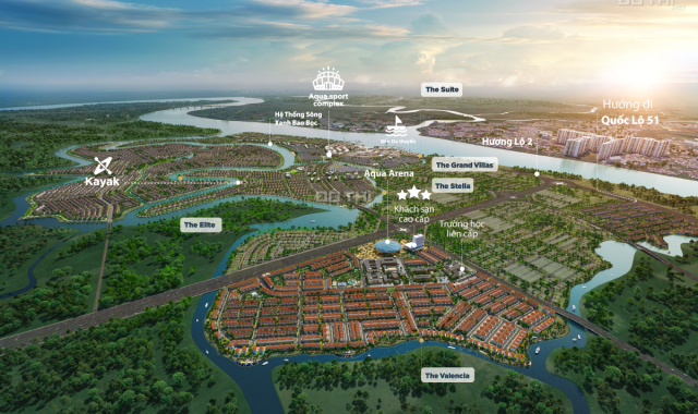 Khu đô thị Aqua City chỉ từ 60 triệu mỗi tháng sở hữu ngay nhà phố, biệt thự ven sông