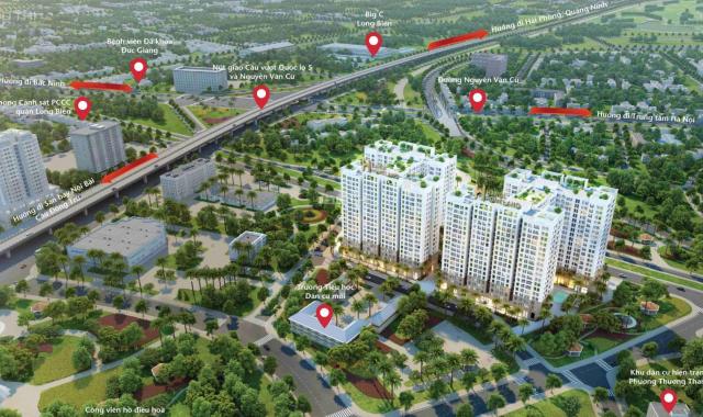 Chính chủ cần bán gấp căn 1007, DT 58,21m2, chung cư Hà Nội Homeland, giá 1.32 tỷ. LH 0949538588