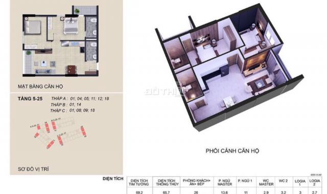 Bán căn hộ PH Nha Trang, giá rẻ nhất khu vực LH: 0973839441