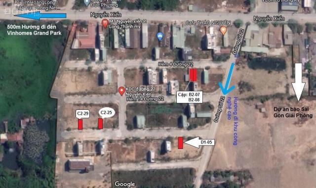 Bán lô khu dân cư đường 22, Nguyễn Xiển, Long Thạnh Mỹ, Quận 9