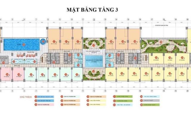 Bán sàn TM Phương Đông Green Park, DT 50m2 từ 1,5 tỷ/căn LS 0% 12 tháng