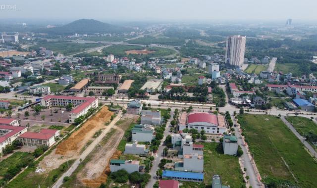 Đất nền Hòa Lạc trục chính đường 25m, gần TTTM VinCom & khu biệt thự Phú Cát, dt 83.7m2, giá 1.5 tỷ