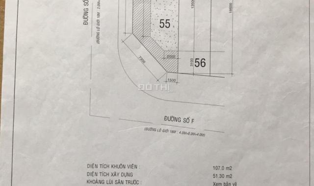 Chính chủ đi nước ngoài thanh lý lỗ lô đất 6.5x18.6m góc 2 mặt tiền đường tại Tân Thới Nhất, Q12