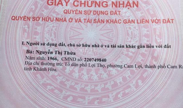 Cần bán nhà tổ Lợi Thọ, phường Cam Lợi, Cam Ranh, Khánh Hoà, 421,4m2