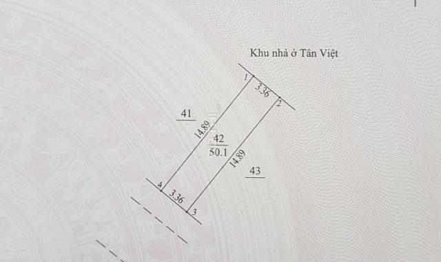 Bán gấp 50m2 đất dịch vụ Cựu Quán, ngay khu đô thị Tân Việt, LH 098 468 5678