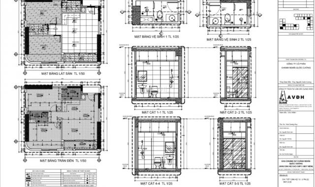 Căn hộ C - SkyView Chánh Nghĩa 80m2, 2PN, 2WC view TB - TN (Căn góc) đối diện Becamex