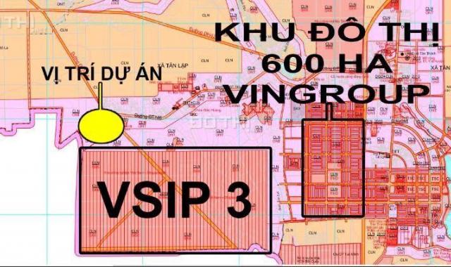 Siêu dự án Victory City - ngay KCN VSIP 3 - DT 746 - Hội Nghĩa - Tân Uyên - giá 790tr/nền - SHR