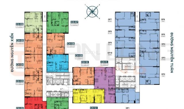 Ngoại giao căn 3 PN chung cư DLC Complex, giá 3,3 tỷ, full nội thất