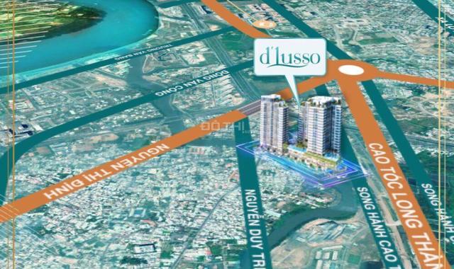 Bán gấp căn hộ D'Lusso 68m2 2PN. Giá thấp hơn CĐT 100 triệu