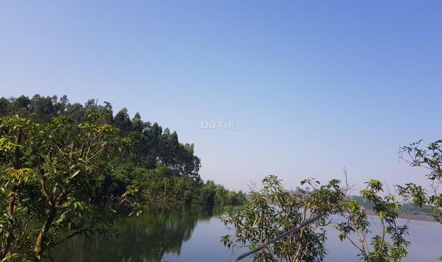 Bán mảnh 500m2 giữa đảo view sát mặt nước đập Hồ Đồng Đò Minh Trí, Sóc Sơn, Hà Nội