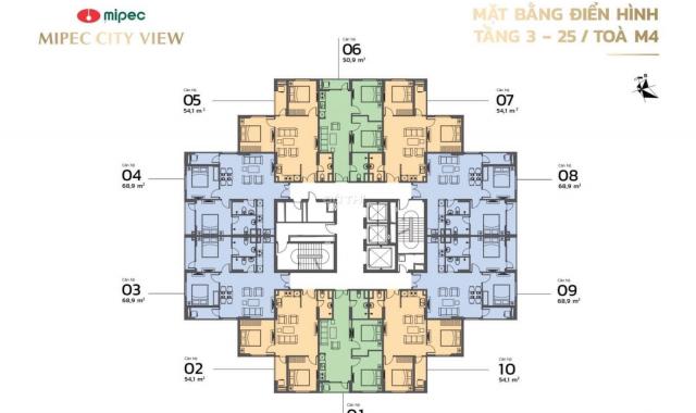 Ra hàng đợt 3 chung cư Mipec City View Kiến Hưng hàng độc giá sốc