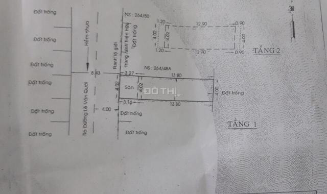 Nhà chính chủ cần bán gấp hẻm kinh doanh Lê Văn Quới, Q. Bình Tân